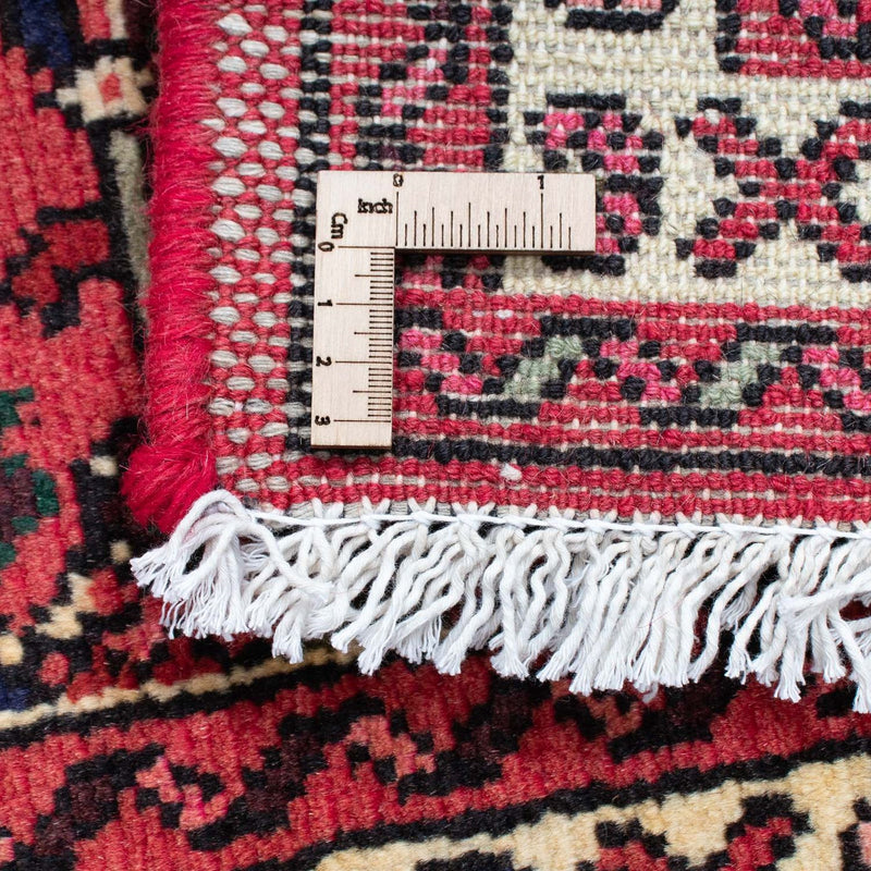 Tapis de couloir Tapis persan - Nomadic - 203 x 68 cm - rouge foncé
