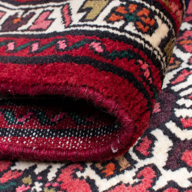 Tapis de couloir Tapis persan - Nomadic - 190 x 75 cm - rouge foncé