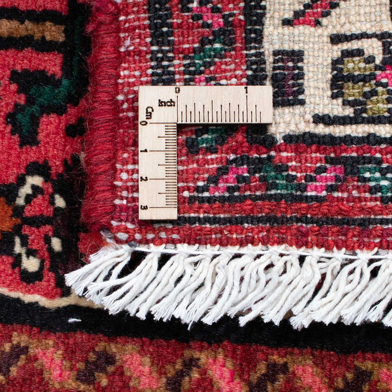 Tapis de couloir Tapis persan - Nomadic - 190 x 75 cm - rouge foncé