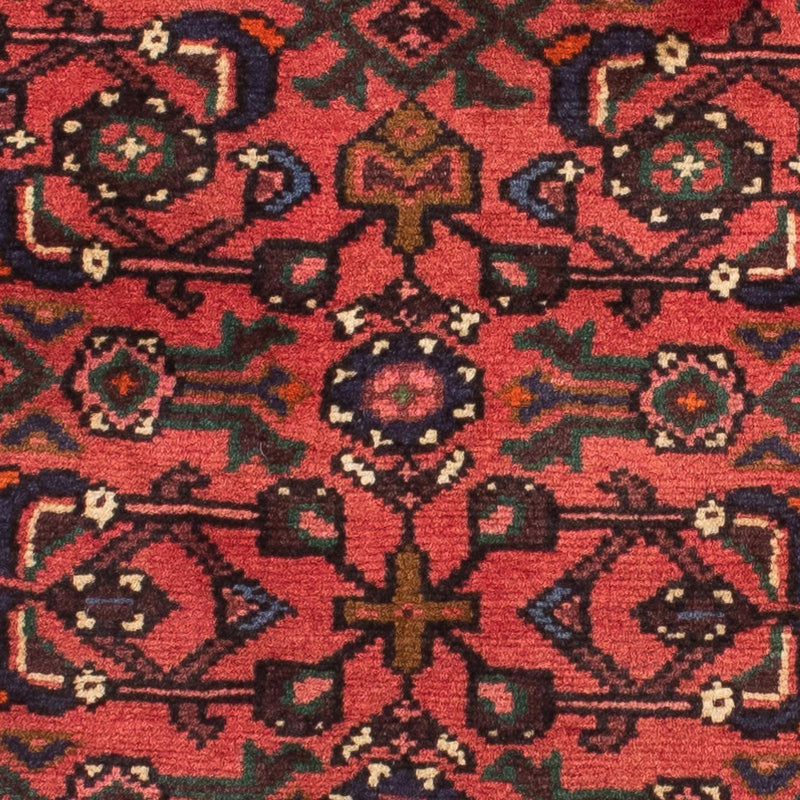 Tapis de couloir Tapis persan - Nomadic - 196 x 80 cm - rouge foncé