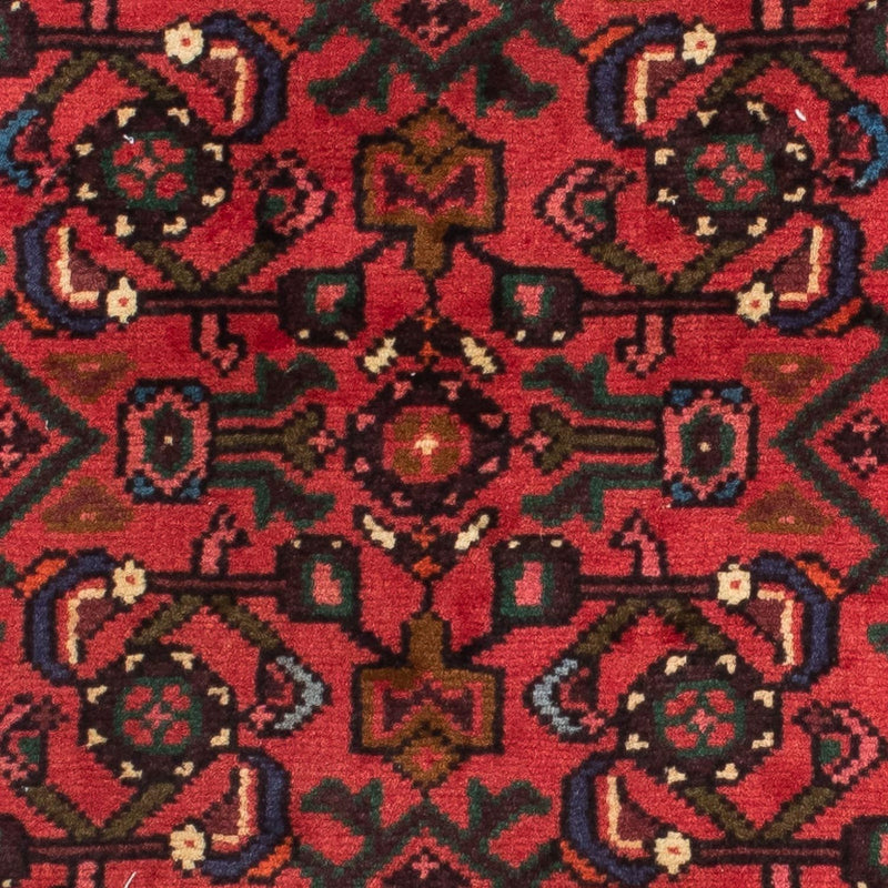 Tapis de couloir Tapis persan - Nomadic - 195 x 74 cm - rouge foncé