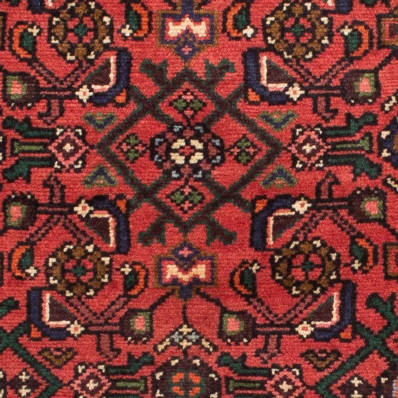 Tapis de couloir Tapis persan - Nomadic - 200 x 70 cm - rouge foncé