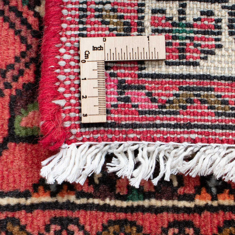 Tapis de couloir Tapis persan - Nomadic - 200 x 70 cm - rouge foncé
