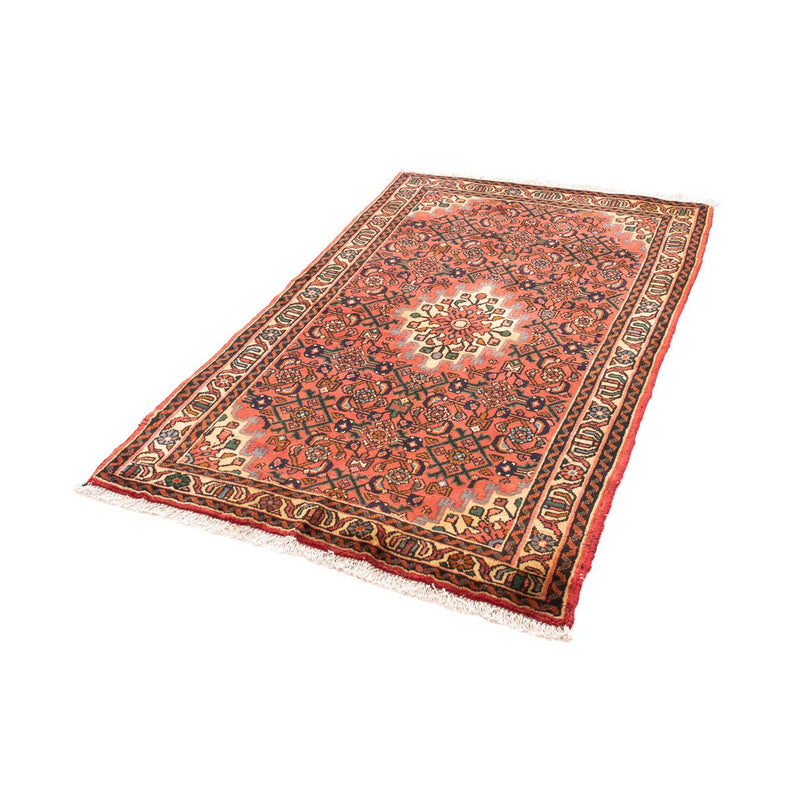 Tapis persan - Nomadic - 160 x 100 cm - rouge foncé