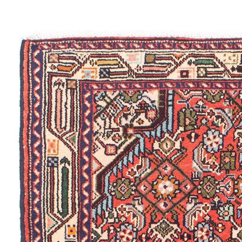 Tapis persan - Nomadic - 160 x 103 cm - rouge