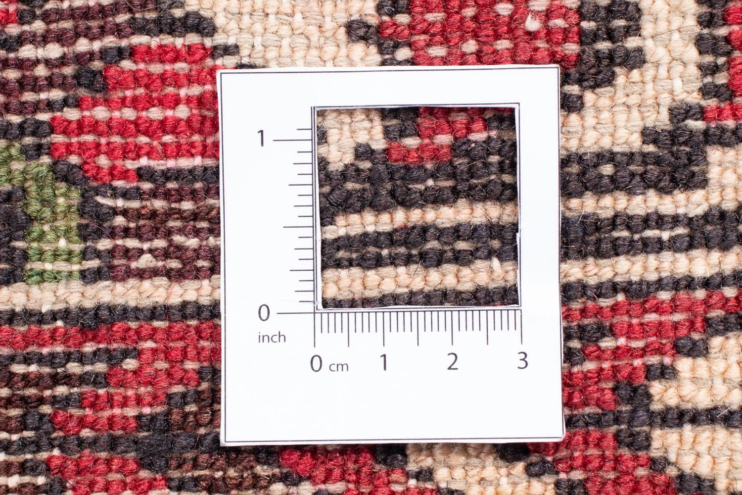 Tapis persan - Nomadic - 160 x 115 cm - rouge foncé