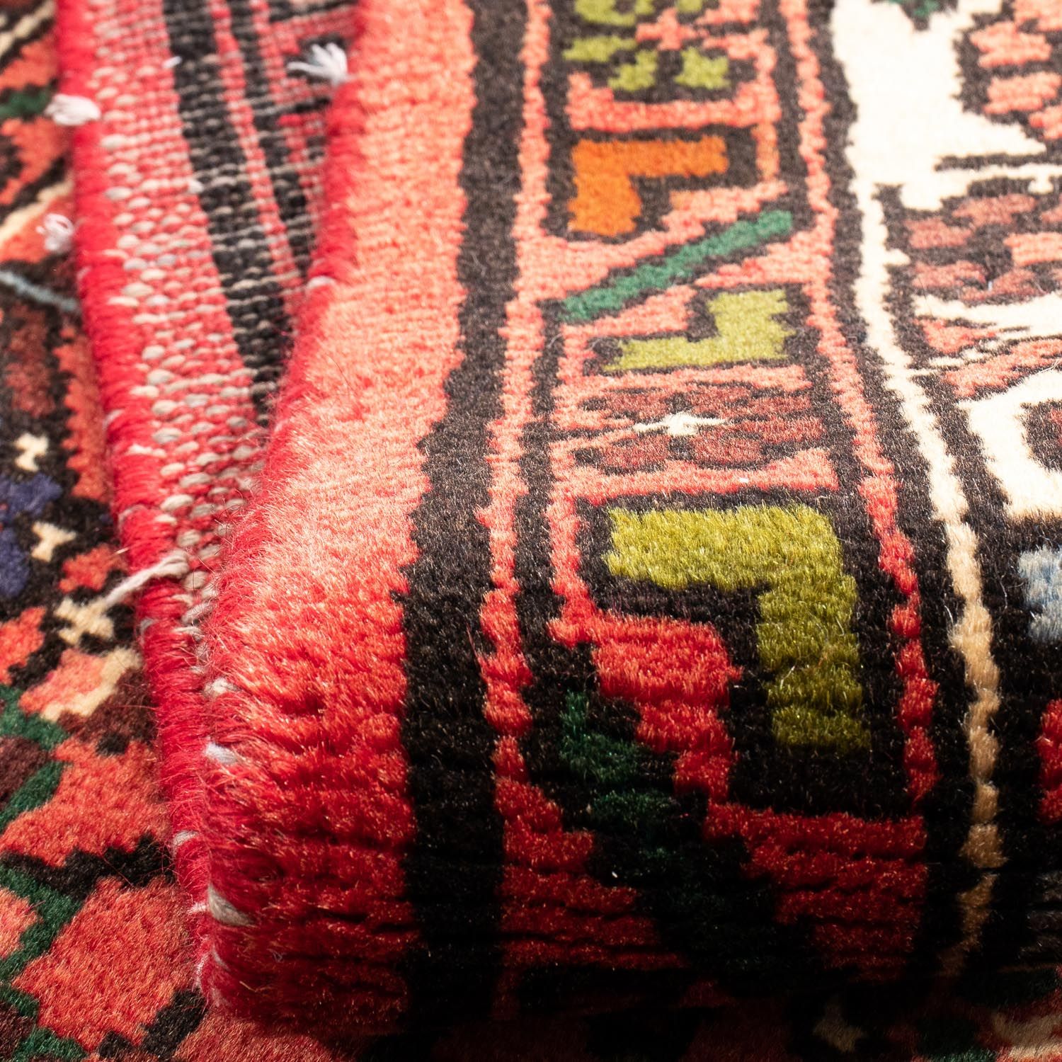 Tapis persan - Nomadic - 150 x 100 cm - rouge