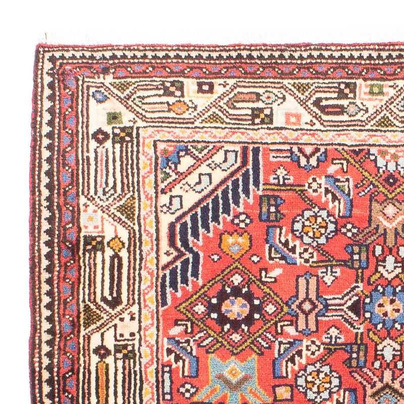 Tapis persan - Nomadic - 148 x 100 cm - rouge