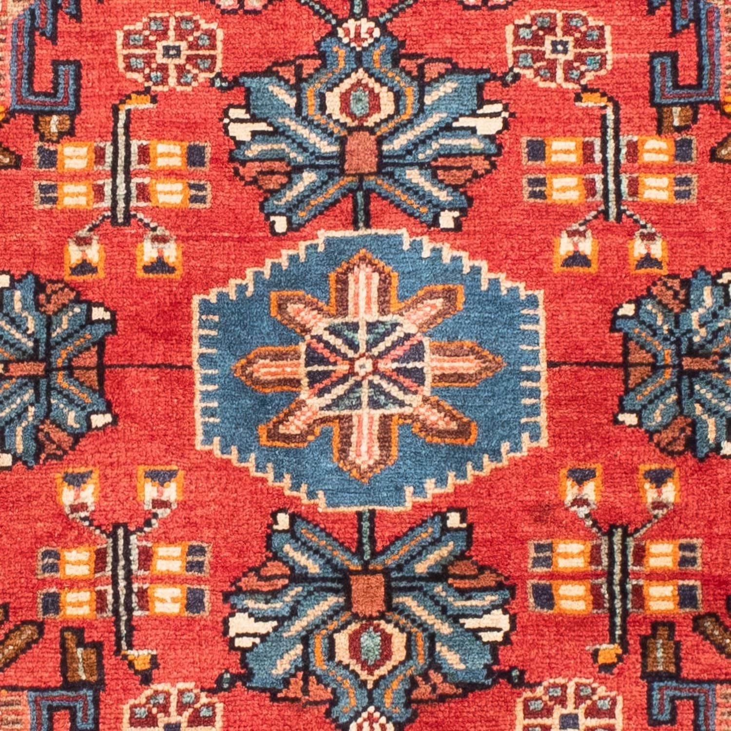 Tapis persan - Nomadic - 180 x 123 cm - rouge clair