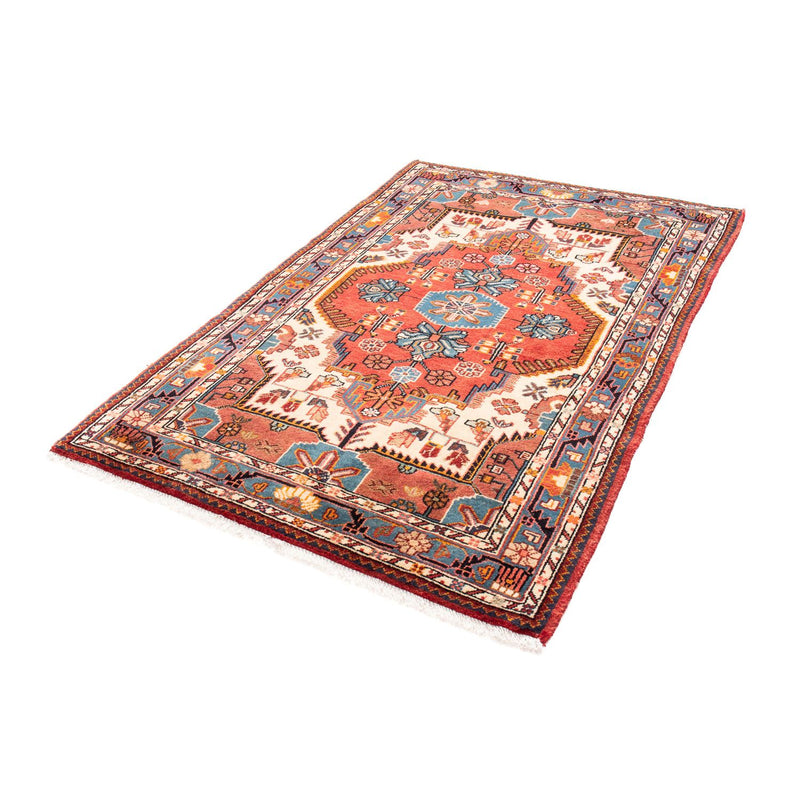 Tapis persan - Nomadic - 180 x 123 cm - rouge clair