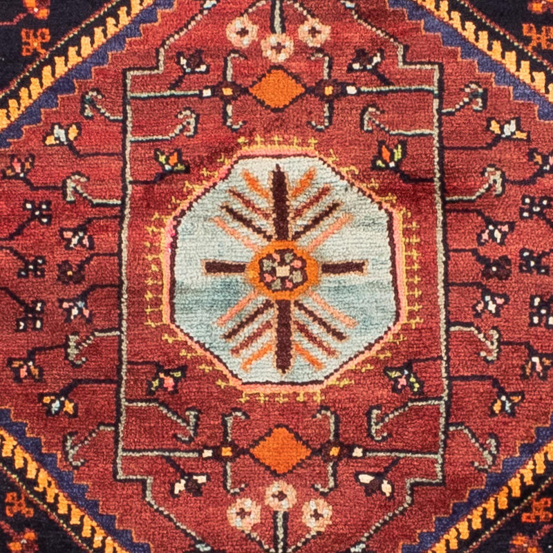 Tapis persan - Nomadic - 217 x 145 cm - bleu foncé