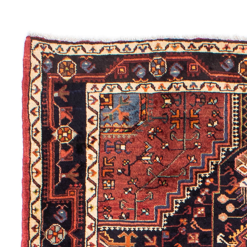 Tapis persan - Nomadic - 217 x 145 cm - bleu foncé