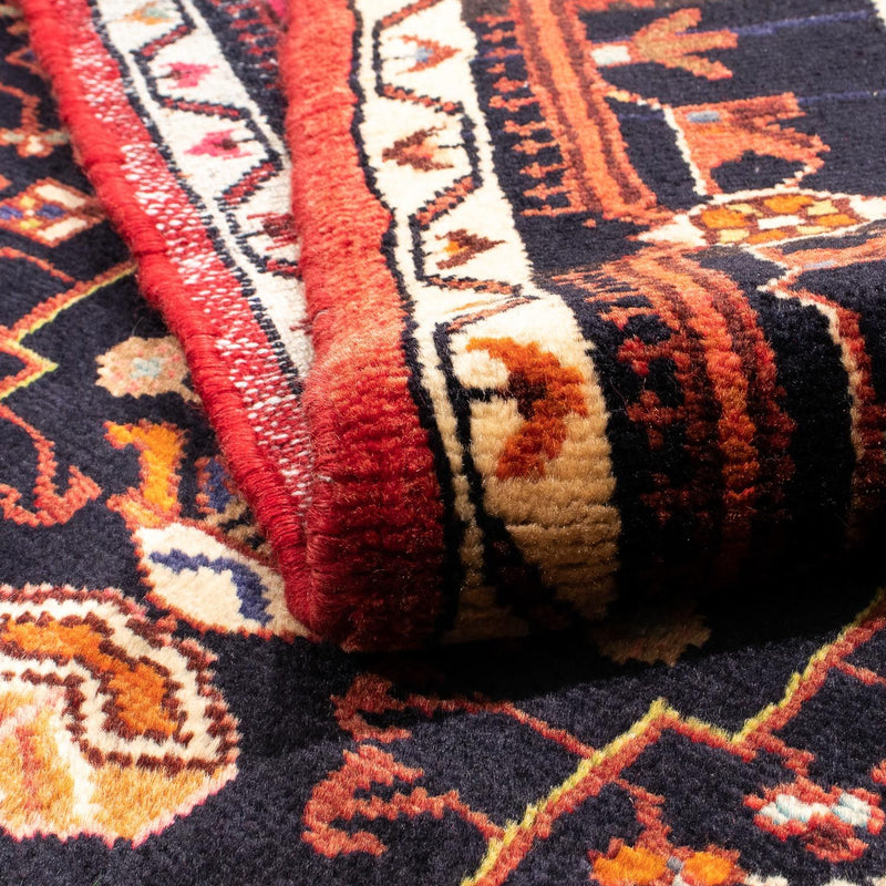 Tapis persan - Nomadic - 217 x 145 cm - bleu foncé