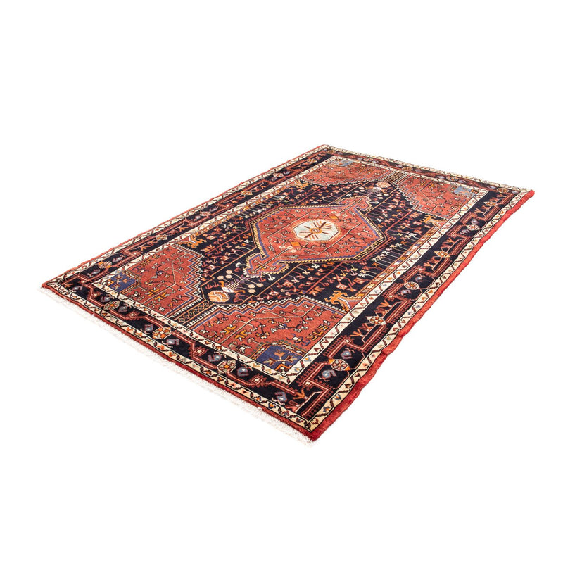 Tapis persan - Nomadic - 217 x 145 cm - bleu foncé