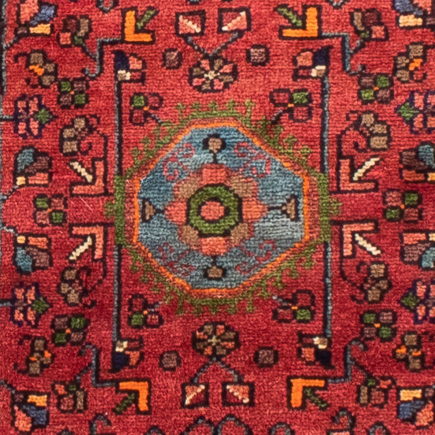 Tapis persan - Nomadic - 230 x 142 cm - bleu foncé