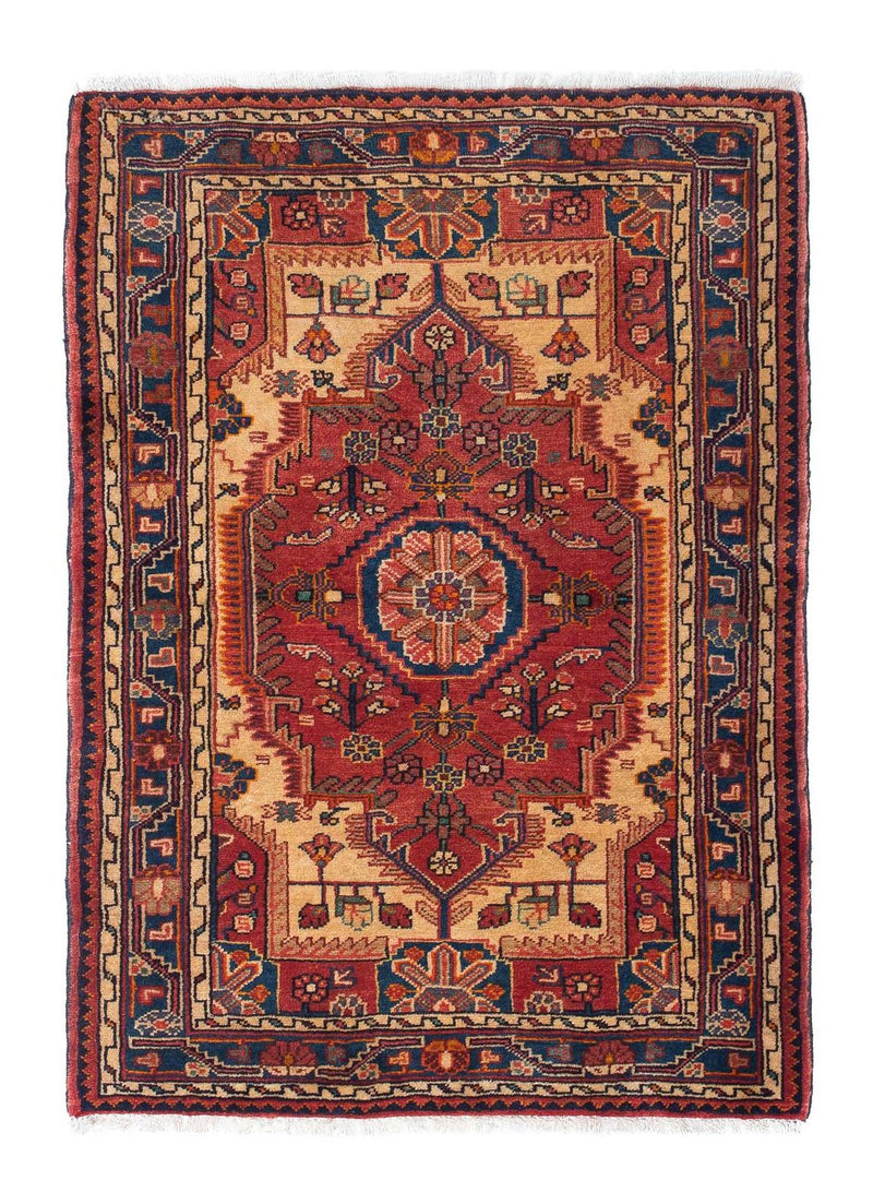Perserteppich - Nomadic 124 x 90 cm - rot