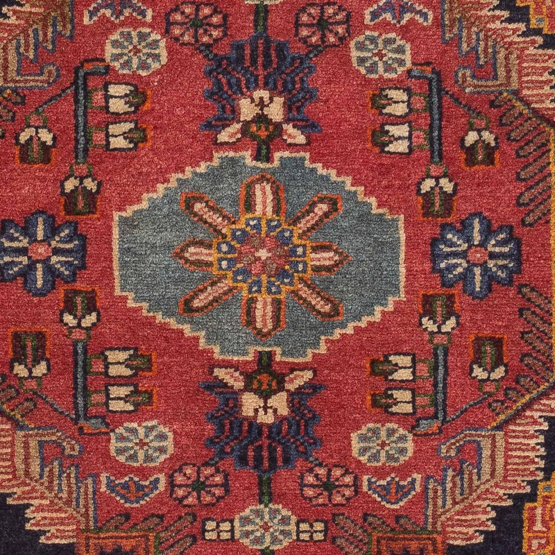 Tapis persan - Nomadic - 136 x 91 cm - rouge
