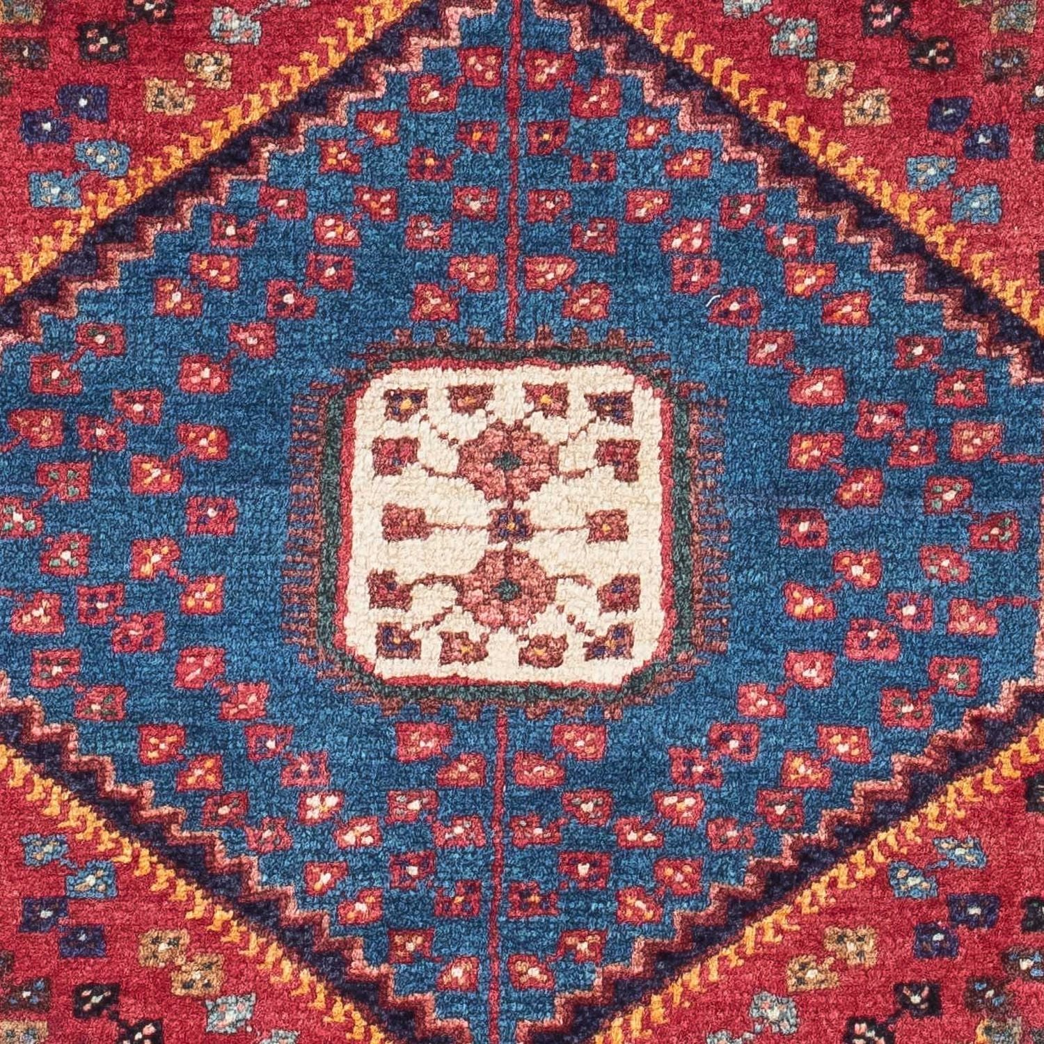 Tapis persan - Nomadic - 120 x 81 cm - bleu