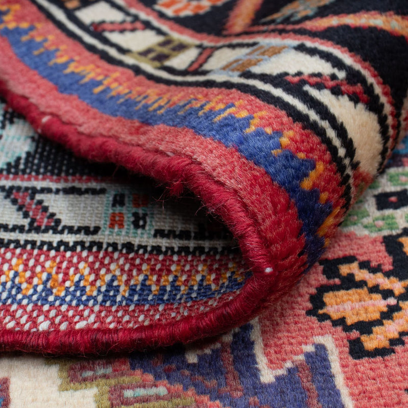 Tapis persan - Nomadic - 125 x 91 cm - rouge
