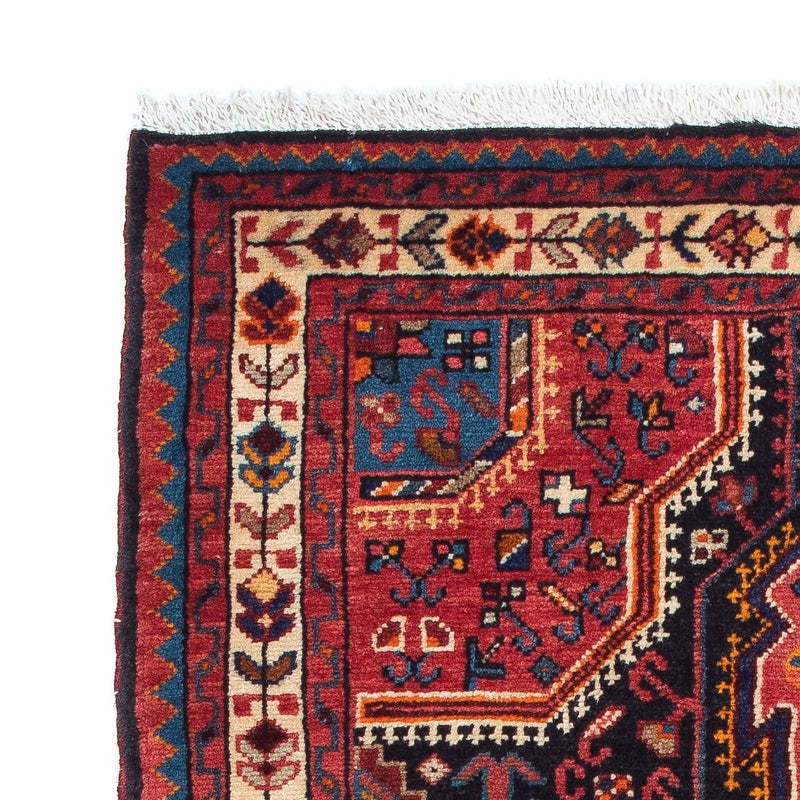 Tapis persan - Nomadic - 128 x 82 cm - bleu foncé