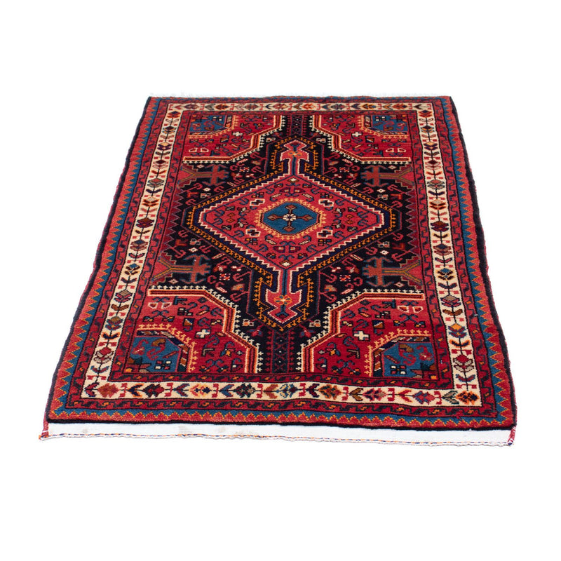 Tapis persan - Nomadic - 128 x 82 cm - bleu foncé