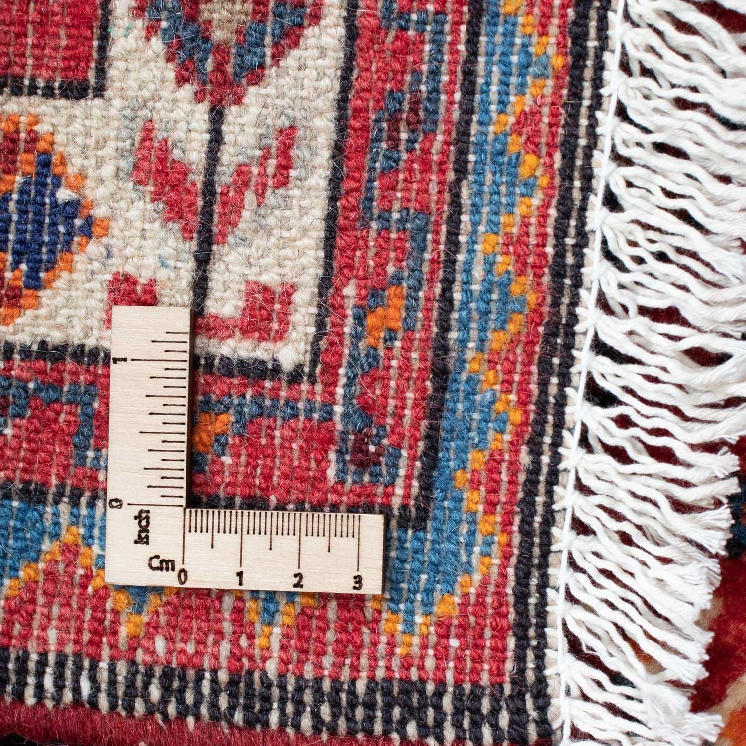 Tapis persan - Nomadic - 128 x 82 cm - bleu foncé
