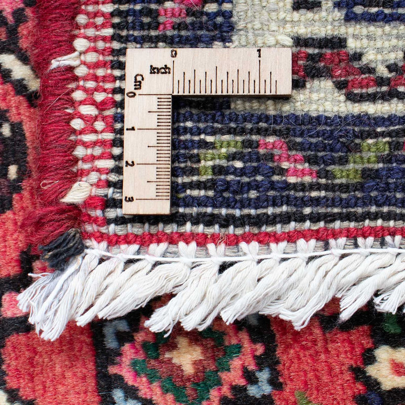 Tapis de couloir Tapis persan - Nomadic - 195 x 68 cm - rouge foncé