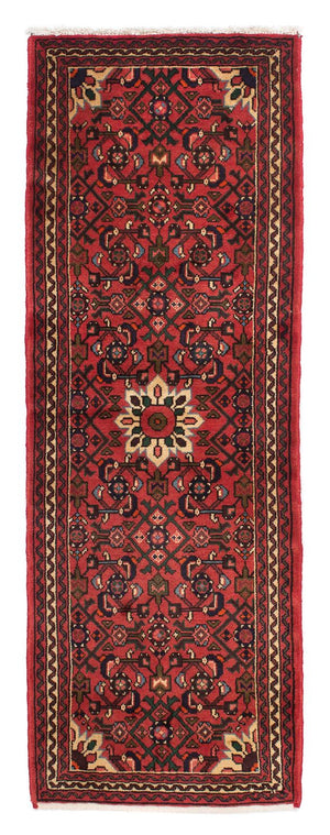 Tapis de couloir Tapis persan - Nomadic - 195 x 72 cm - rouge foncé