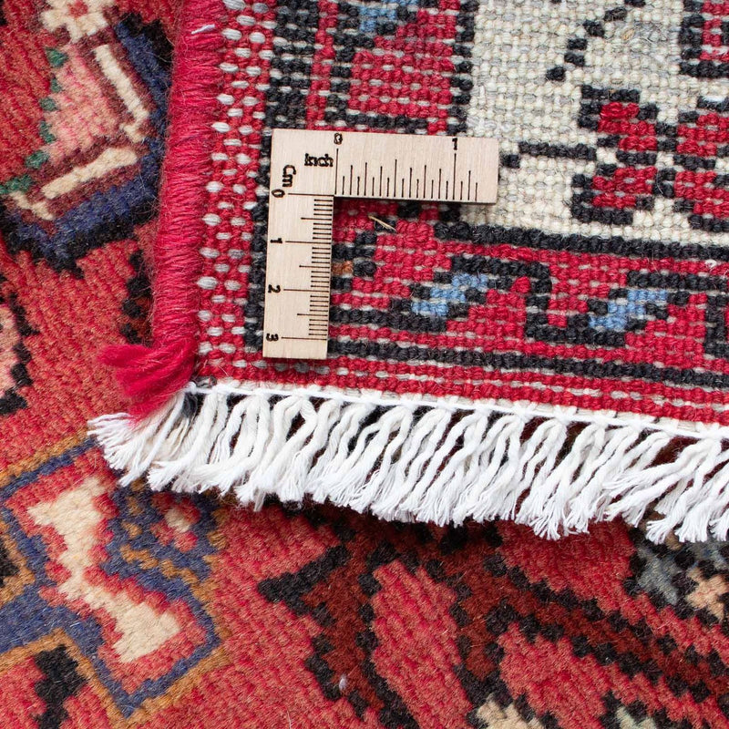 Tapis de couloir Tapis persan - Nomadic - 205 x 75 cm - rouge foncé