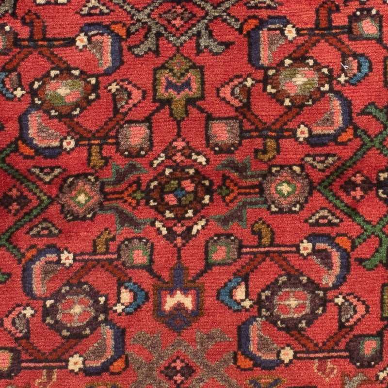 Tapis de couloir Tapis persan - Nomadic - 200 x 70 cm - rouge foncé