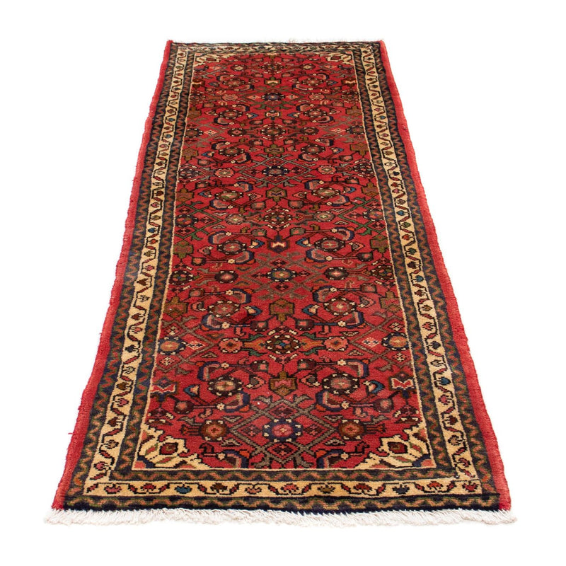 Tapis de couloir Tapis persan - Nomadic - 200 x 70 cm - rouge foncé