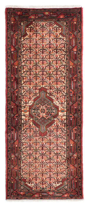 Tapis de couloir Tapis persan - Nomadic - 212 x 83 cm - beige