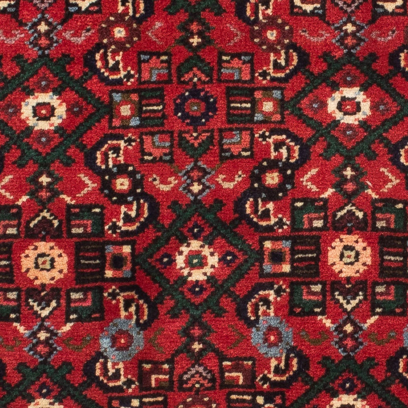 Tapis de couloir Tapis persan - Nomadic - 210 x 76 cm - rouge foncé