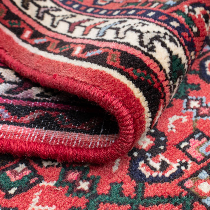 Tapis de couloir Tapis persan - Nomadic - 210 x 76 cm - rouge foncé