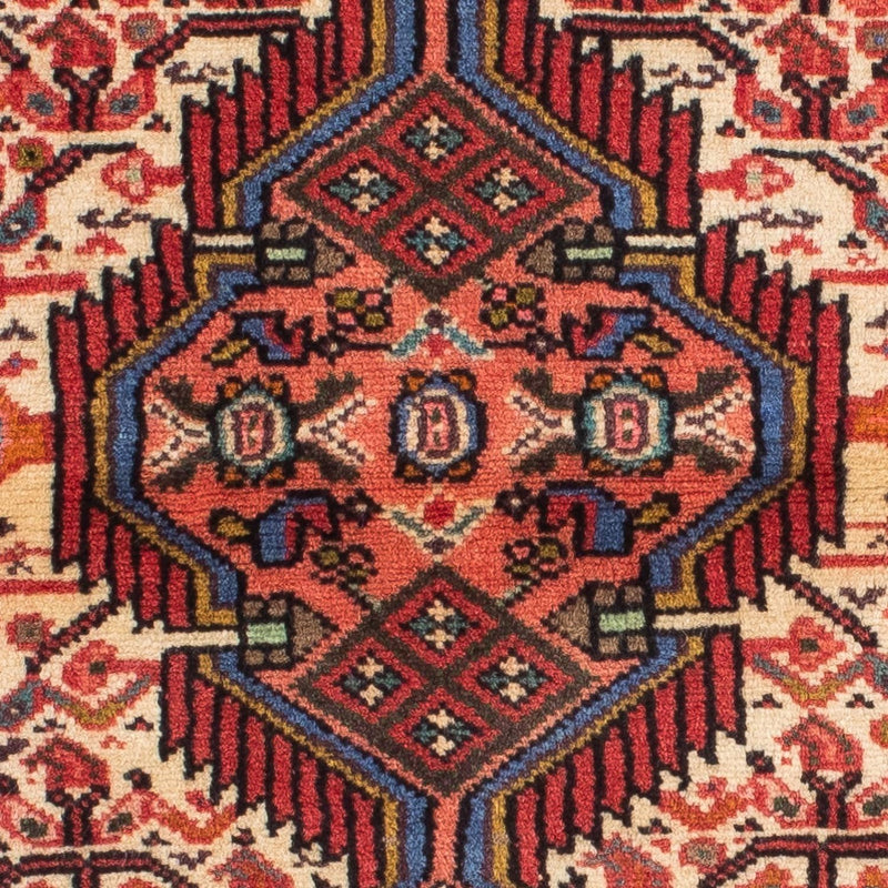 Tapis de couloir Tapis persan - Nomadic - 204 x 83 cm - rouge clair