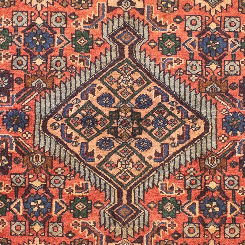 Tapis persan - Nomadic - 147 x 100 cm - rouge clair
