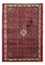 Tapis persan - Nomadic - 142 x 104 cm - rouge foncé