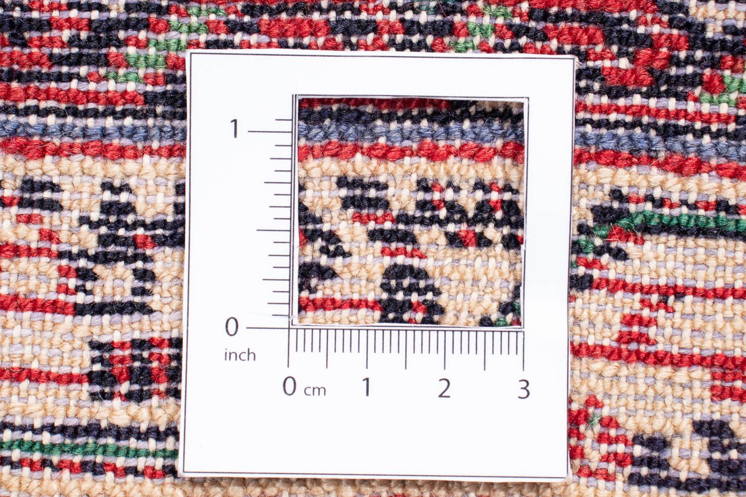 Tapis persan - Nomadic - 142 x 104 cm - rouge foncé