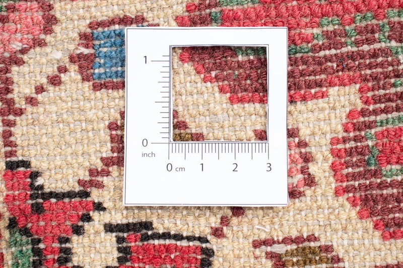 Tapis persan - Nomadic - 140 x 106 cm - rouge