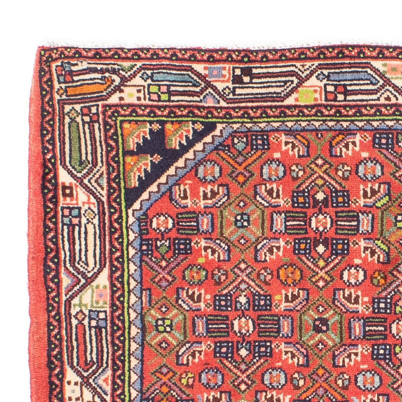Tapis persan - Nomadic - 146 x 105 cm - rouge