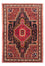 Tapis persan - Nomadic - 162 x 110 cm - bleu foncé