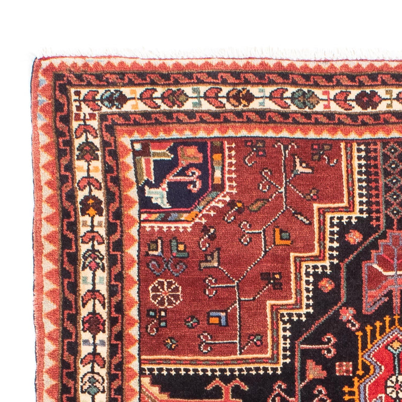 Tapis persan - Nomadic - 162 x 110 cm - bleu foncé