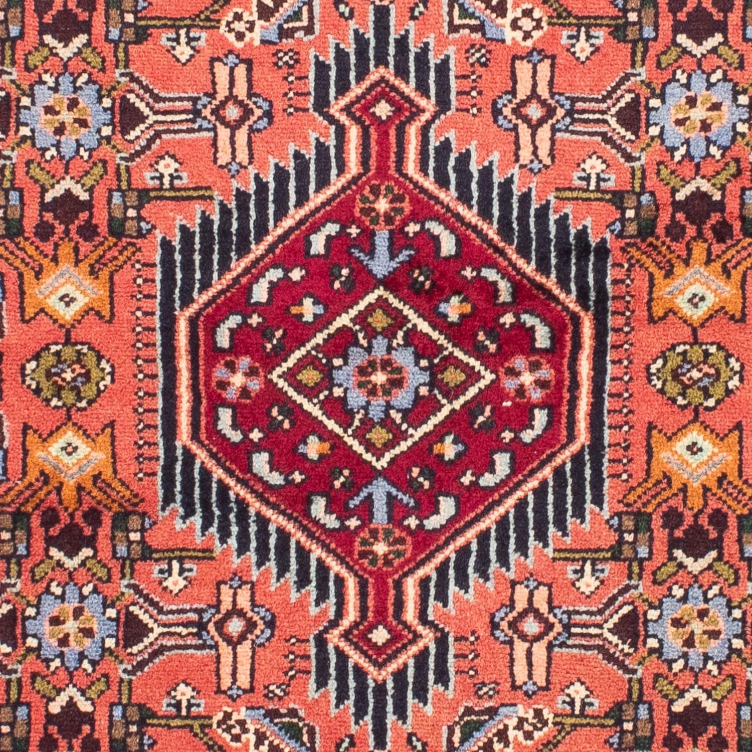 Tapis persan - Nomadic - 152 x 104 cm - rouge