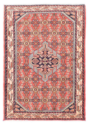 Tapis persan - Nomadic - 145 x 105 cm - rouge