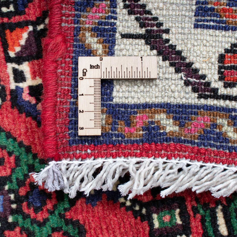 Tapis de couloir Tapis persan - Nomadic - 200 x 80 cm - rouge foncé