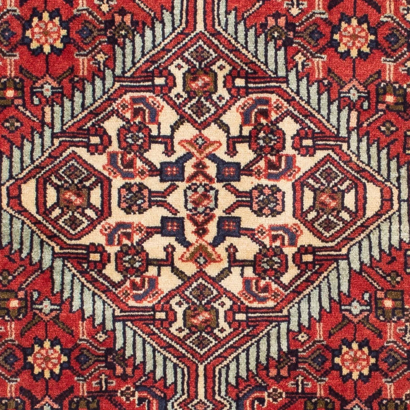 Tapis de couloir Tapis persan - Nomadic - 202 x 80 cm - rouge