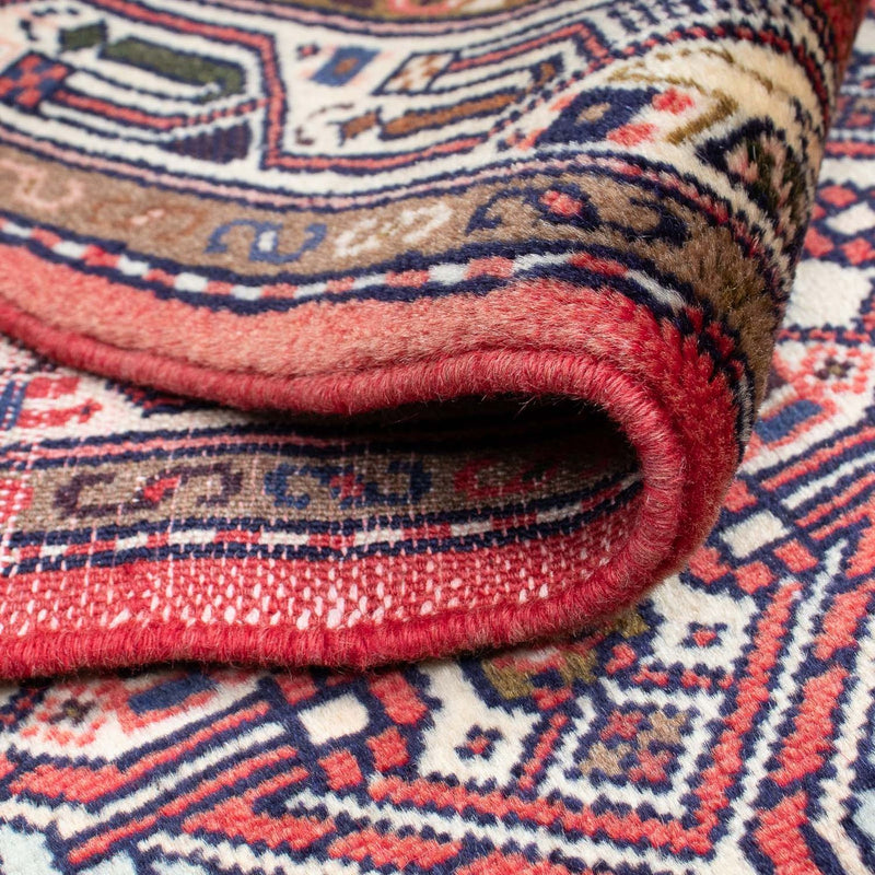 Tapis de couloir Tapis persan - Nomadic - 202 x 80 cm - rouge