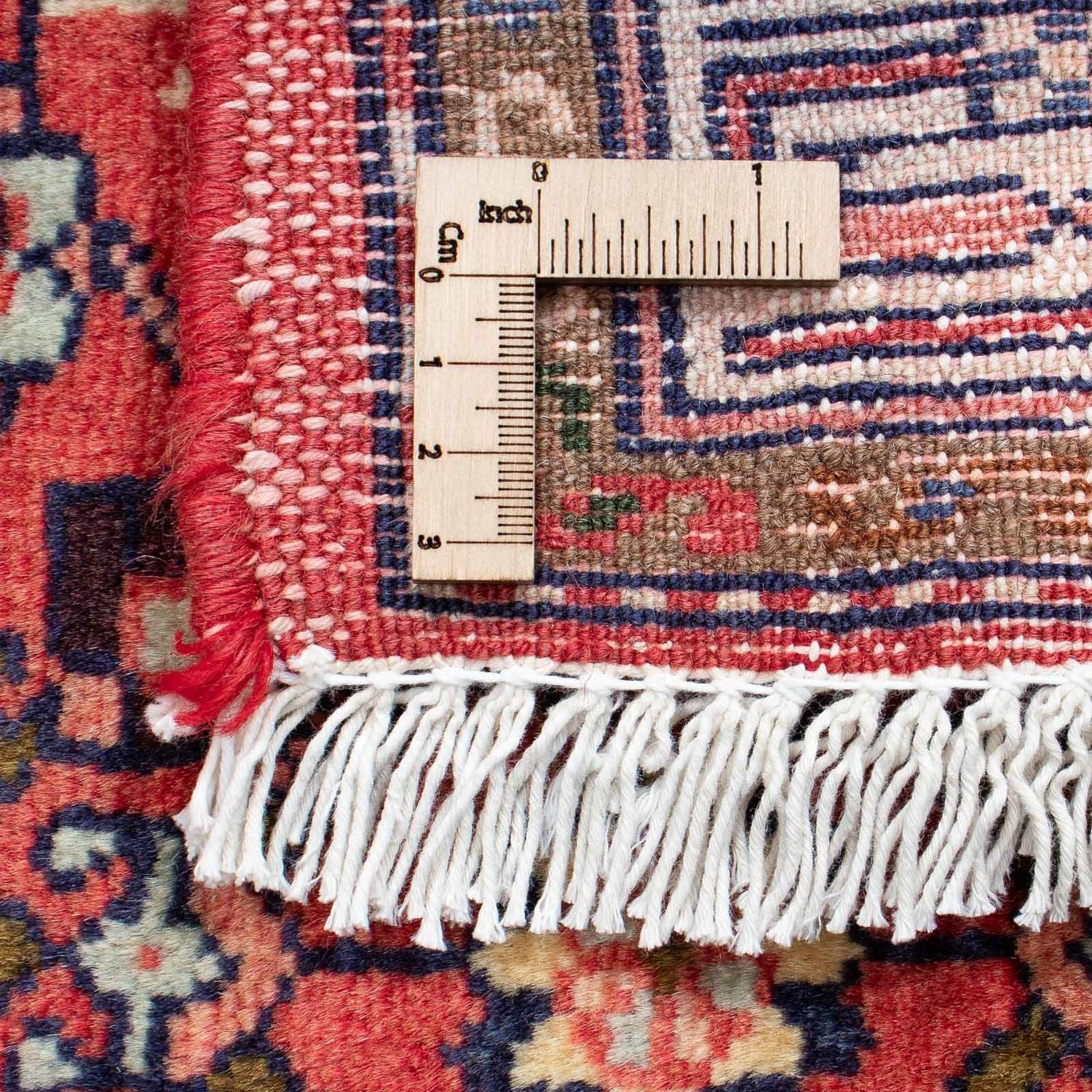 Tapis de couloir Tapis persan - Nomadic - 202 x 80 cm - rouge