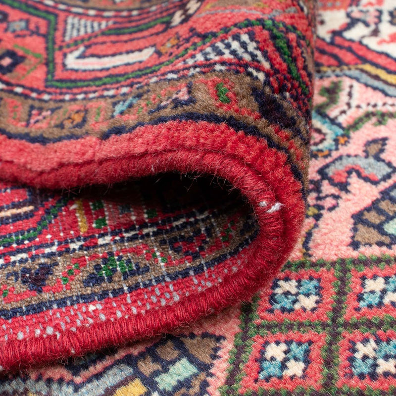Tapis de couloir Tapis persan - Nomadic - 195 x 76 cm - rouge foncé