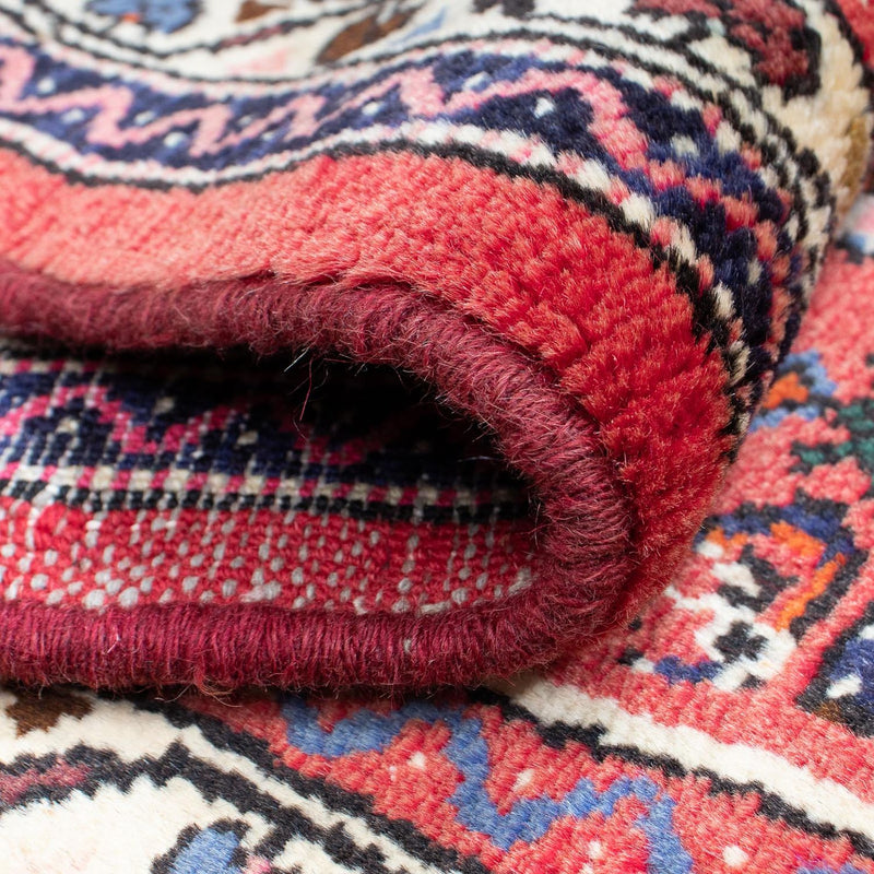 Tapis de couloir Tapis persan - Nomadic - 197 x 68 cm - rouge